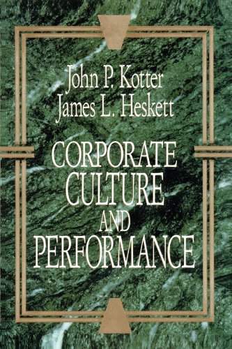 Corporate Culture and Performance [Paperback]