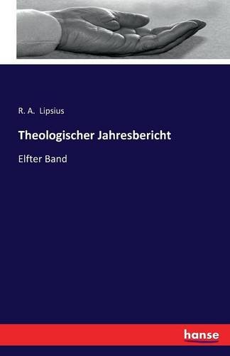 Theologischer Jahresbericht (german Edition) [Paperback]