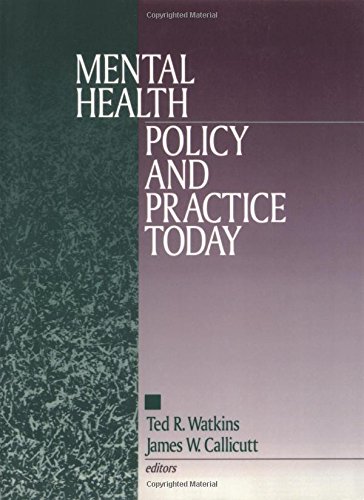 Mental Health Policy and Practice Today [Paperback]