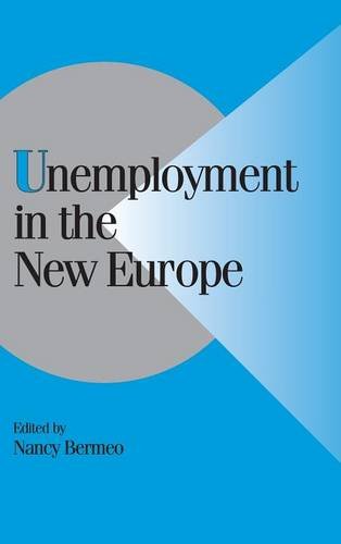 Unemployment in the Ne Europe [Hardcover]