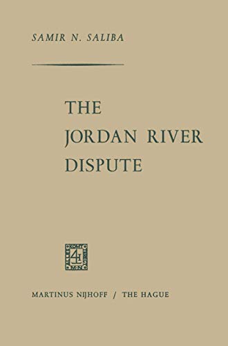 The Jordan River Dispute [Paperback]