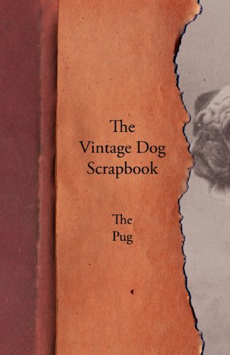 Vintage Dog Scrapbook - the Pug [Paperback]