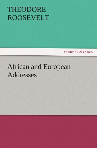 African And European Addresses (tredition Classics) [Paperback]