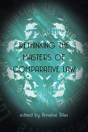 Rethinking the Masters of Comparative La [Paperback]