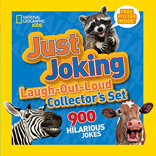 National Geographic Kids Just Joking LaughOutLoud Collector's Set: 900 Hilarious [Paperback]