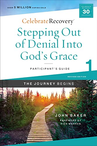 Stepping Out of Denial into God's Grace Participant's Guide 1: A Recovery Progra [Paperback]