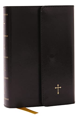 KJV Holy Bible: Compact with 43,000 Cross References, Black Leatherflex with fla [Paperback]