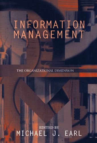 Information Management The Organizational Dimension [Hardcover]