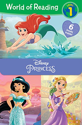 World of Reading Disney Princess Level 1 Boxe