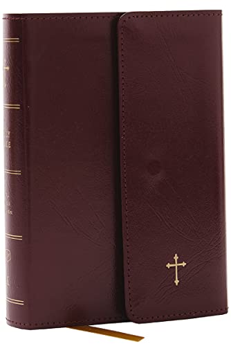 KJV Holy Bible: Compact with 43,000 Cross References, Burgundy Leatherflex with  [Paperback]