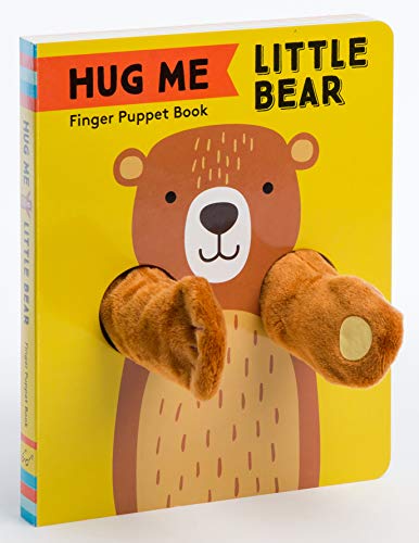 Hug Me Little Bear Finger Puppet Book [Board book]