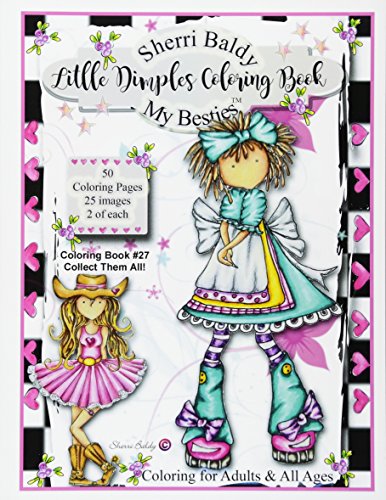 Sherri Baldy My Besties Little Dimples Coloring Book [Paperback]