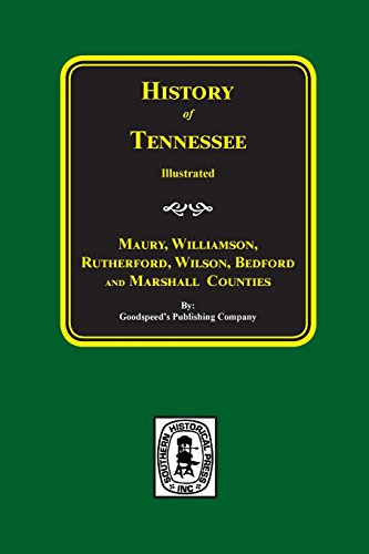 Maury, Williamson, Rutherford, Wilson, Bedford, and Marshall Counties, History O [Paperback]