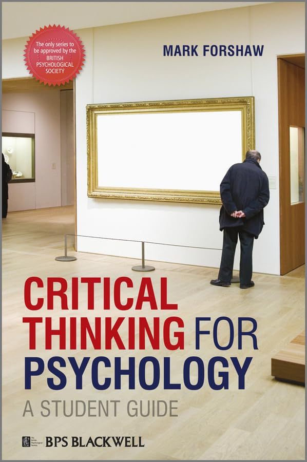 Critical Thinking For Psychology: A Student Guide [Paperback]