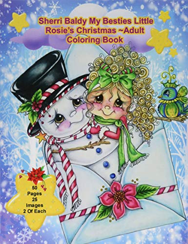 Sherri Baldy My Besties Little Rosie's Christmas Coloring Book [Paperback]