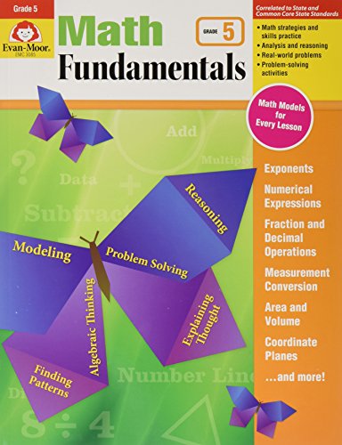 Math Fundamentals, Grade 5 [Paperback]