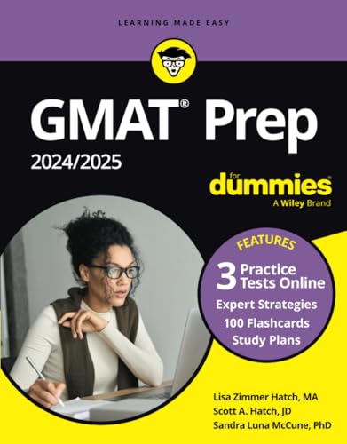 GMAT Prep 2024/2025 For Dummies with Online Practice (GMAT Focus Edition) [Paperback]