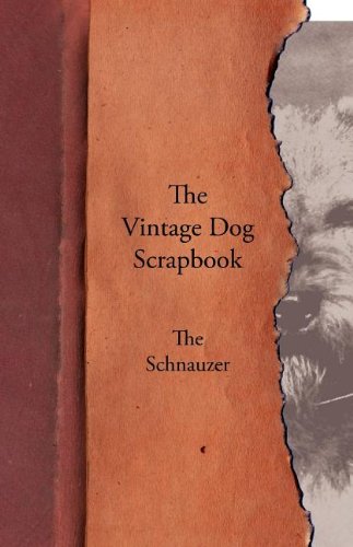 Vintage Dog Scrapbook - the Schnauzer [Paperback]