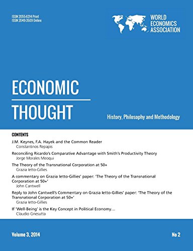 Economic Thought, Vol 3, No 2, 2014 [Paperback]