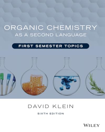 Organic Chemistry as a Second Language: First Semester Topics [Paperback]