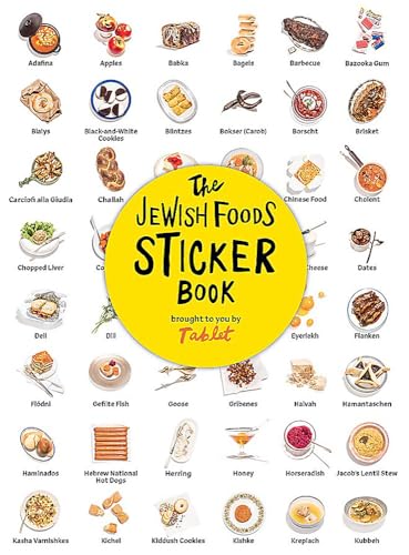 The Jewish Foods Sticker Book [Paperback]