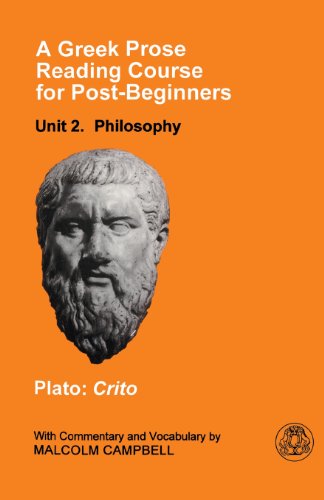 A Greek Prose Course Unit 2 Philosophy [Paperback]