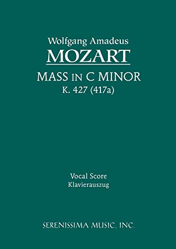 Mass In C Minor, K. 427 - Vocal Score (latin Edition) [Sheet music]