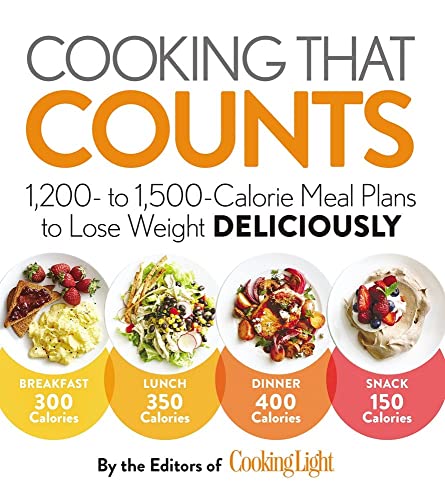 Cooking that Counts: 1,200- to 1,500-Calorie Meal Plans to Lose Weight Delicious [Paperback]