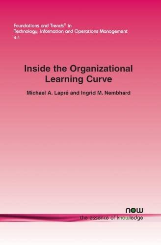 Inside The Organizational Learning Curve: Understanding The Organizational Learn [Paperback]