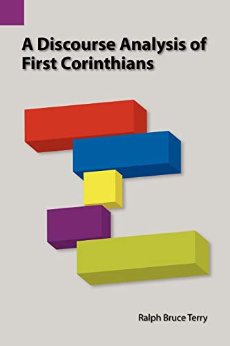 A Discourse Analysis Of First Corinthians (summer Institute Of Linguistics And T [Paperback]