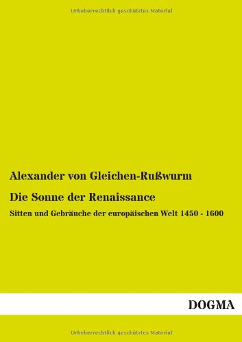 Die Sonne der Renaissance [Paperback]