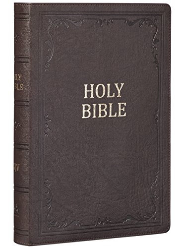 Holy Bible: Kjv Super Giant Print Edition: Brown (king James Bible) [Imitation Leather]