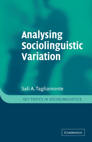 Analysing Sociolinguistic Variation [Paperback]