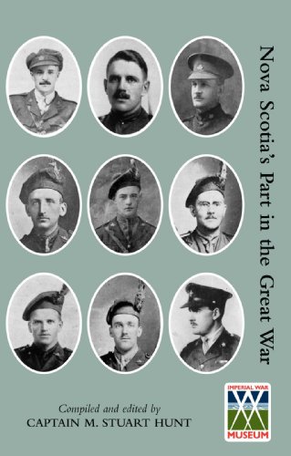 Nova Scotia's Part In The Great War [Paperback]