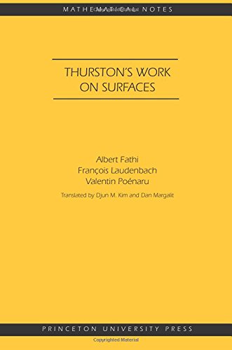 Thurston's Work on Surfaces (MN-48) [Paperback]