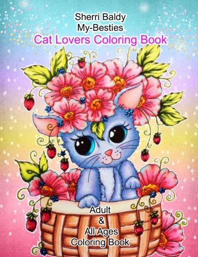 Sherri Baldy My-Besties Cat Lovers Coloring Book [Paperback]