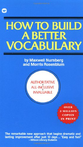 How to Build a Better Vocabulary [Paperback]