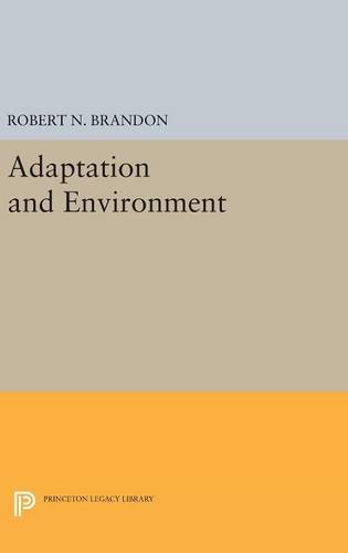 Adaptation and Environment [Hardcover]