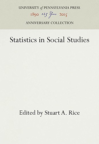 Statistics in Social Studies [Hardcover]