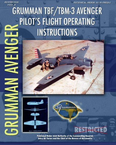 Grumman Tbf / Tbm-3 Avenger Pilot's Flight Operating Instructions [Paperback]