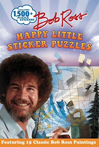 Bob Ross Happy Little Sticker Puzzles [Paperb