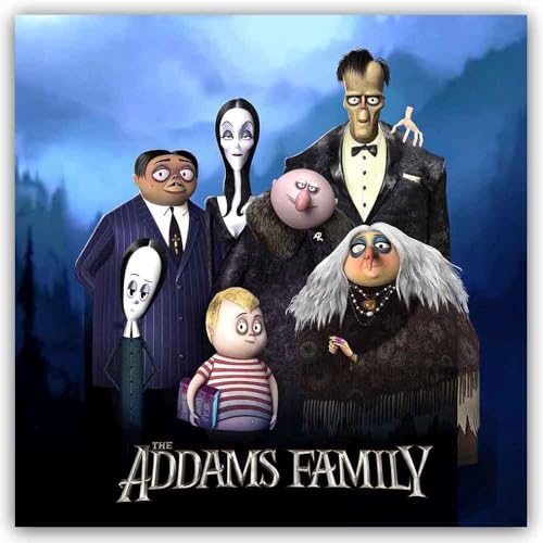 The Addams Family 2025 Wall Calendar [Calendar]