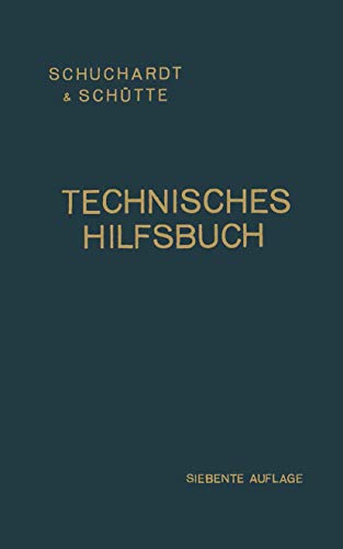 Technisches Hilfsbuch [Paperback]