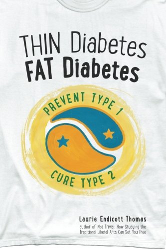 Thin Diabetes, Fat Diabetes Prevent Type 1 And Cure Type 2 [Paperback]