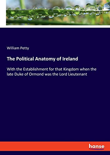 Political Anatomy Of Ireland