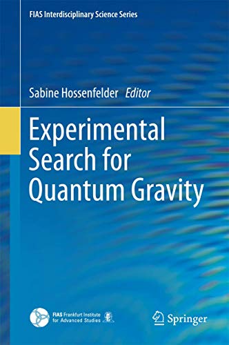 Experimental Search for Quantum Gravity [Hardcover]