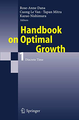 Handbook on Optimal Groth 1 Discrete Time [Paperback]