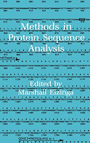 Methods in Protein Sequence Analysis [Hardcover]