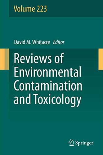 Reviews of Environmental Contamination and Toxicology Volume 223 [Paperback]