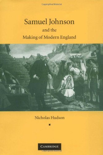 Samuel Johnson and the Making of Modern England [Hardcover]